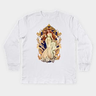 Queen Isabelle of Lilliput Kids Long Sleeve T-Shirt